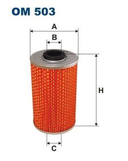Фільтр масляний FILTRON OM503