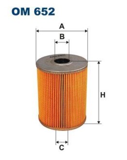 Фільтр масляний FILTRON OM652