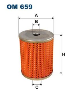 Фільтр гідравлічний КПП FILTRON OM659