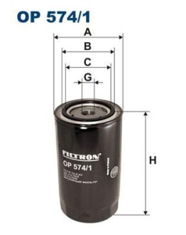 Фільтр масляний FILTRON OP5741