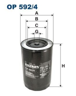 Фільтр масляний FILTRON OP5924