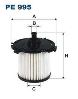 Фільтр паливний FILTRON PE995