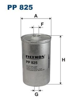 Фільтр паливний FILTRON PP825