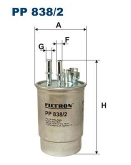 Фільтр паливний FILTRON PP8382