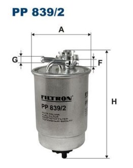 Фільтр паливний FILTRON PP8392