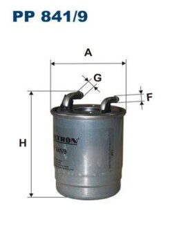Фільтр паливний FILTRON PP8419