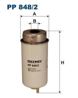 Фільтр паливний FILTRON PP8482