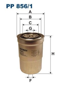 Фільтр паливний FILTRON PP8561