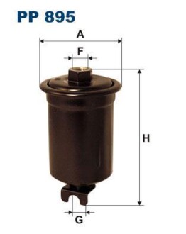 Фільтр паливний FILTRON PP895