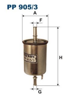 Фільтр паливний FILTRON PP9053
