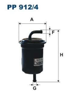 Фільтр паливний FILTRON PP9124