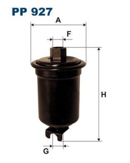 Фільтр паливний FILTRON PP927