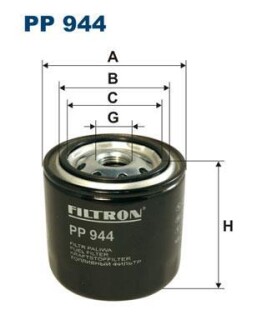 Фільтр паливний FILTRON PP944