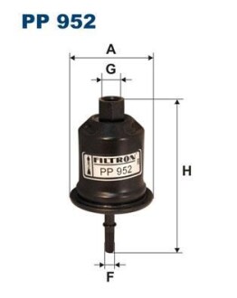 Фільтр паливний FILTRON PP952