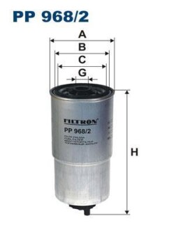 Фільтр паливний FILTRON PP9682