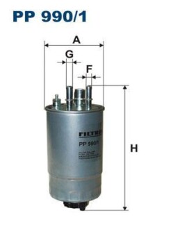 Фільтр паливний FILTRON PP9901