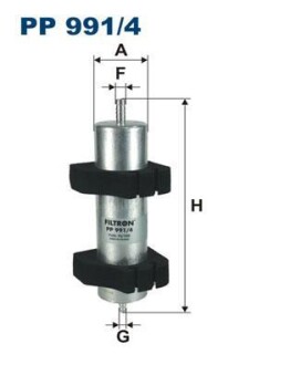 Фільтр паливний FILTRON PP9914