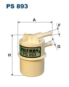 Фільтр паливний FILTRON PS893