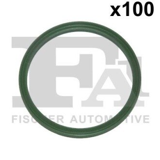 FISCHER AUDI прокладка нагнітача повітря 1.8T, 2.0TDI, 43,95 x 50,95 x 4,50 мм green (мат. FPM) Fischer Automotive One (FA1) 076.321.100 (фото 1)