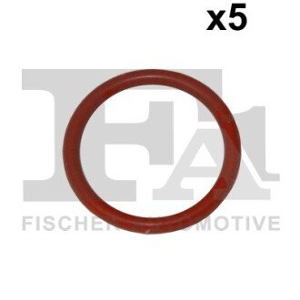 FISCHER Ущільнювальне кільце (мат. MVQ) 18,10 x 22,10 x 2,00 red Fischer Automotive One (FA1) 076.334.005