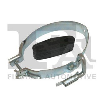 FISCHER OPEL Кронштейн глушника (хомут) ASTRA F (T92) 1.4-2.0 92- (OE - 856293,856308,90128514,90543614,96081952) (мат. метал+гума) Fischer Automotive One (FA1) 129-903 (фото 1)