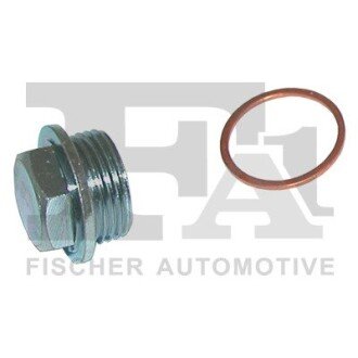 FISCHER К-т пробка піддону (злив мастила)M22*1,5 L=9mm OAS-069+шайба 696.590 (22*26*1,5) FIAT Fischer Automotive One (FA1) 269.750.011