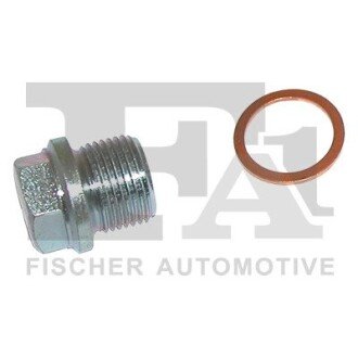 FISCHER OAS092 масляна пробка + шайба M20x1.5 M=15 Nissan, Subaru, Cu 20x26x1 Fischer Automotive One (FA1) 378.580.011 (фото 1)