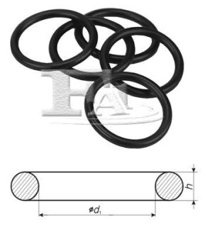 Прокладка пробки зливної масляного піддону Audi/Seat/Skoda/VW (20x1.5) (к-кт 10шт) Fischer Automotive One (FA1) 535.870.010