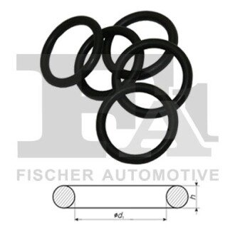 Кільце гумове Fischer Automotive One (FA1) 631.590.100