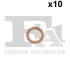 FISCHER підкладка (шайба) мідна 12x18x1,5мм Fischer Automotive One (FA1) 635.590.010 (фото 1)