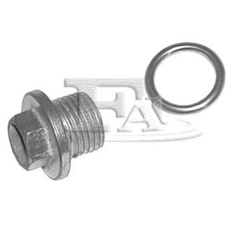 FISCHER К-т пробка піддону (злив мастила) M16*1,5 L=12 mm OAS 088 +шайба 968.330 RENAULT Fischer Automotive One (FA1) 727.120.011