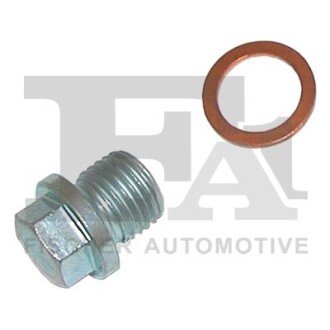 FISCHER OAS018 масляна пробка + шайба M14x1,5 L=12 Saab, Cu 14x20x1,5, DIN 9 Fischer Automotive One (FA1) 862.368.011