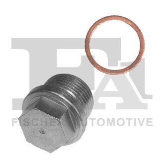 FISCHER К-т пробка піддону (злив мастила) M22X1,5 L=14mm OAS 022 DIN 910+шайба 846.760 Fischer Automotive One (FA1) 862.372.011 (фото 1)