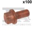 Болт з головкою системи TORX з чорного металу Fischer Automotive One (FA1) 982-T06-512.100 (фото 1)