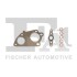 Комплект для монтажу (зменшений), компресор Fischer Automotive One (FA1) KT100170E (фото 1)