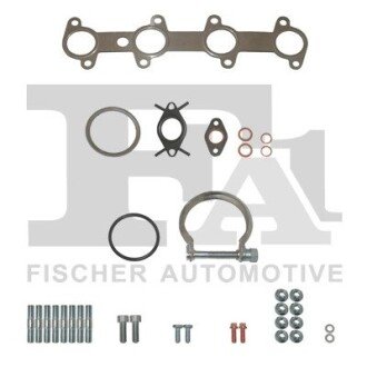 FISCHER FIAT комплект прокладок турбокомпресора з хомутом CROMA, GRANDE PUNTO 1.9 D 05-, SUZUKI SX4 06- Fischer Automotive One (FA1) KT120055 (фото 1)