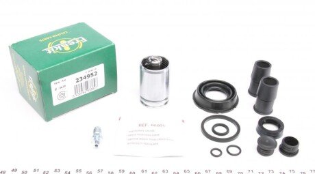 Ремкомплект супорта (заднього) Toyota Yaris 05- (d=34mm) (+поршень з механізмом) (Ate) FRENKIT 234952