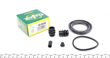 Ремкомплект супорту переднього Hyundai Sonata/KIA Magentis/Nissan Juke (F15)/Maxima (A32)(d=57mm)(Mando/Niss) FRENKIT 257026