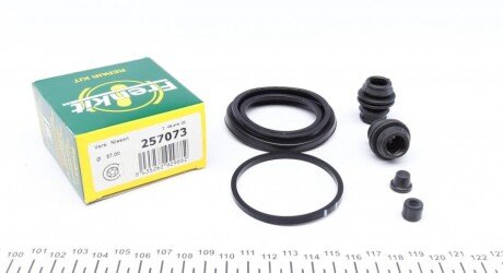 Ремкомплект супорту переднього Nissan Juke (F15)/Leaf/Tiida (d=57mm)(Niss) FRENKIT 257073 (фото 1)