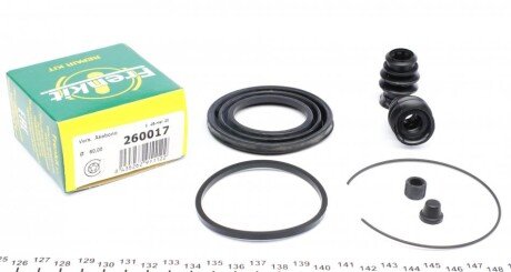 Ремкомплект супорту переднього Mitsubishi Galant VI/VII/VIII (d=60mm)(Akebono) FRENKIT 260017