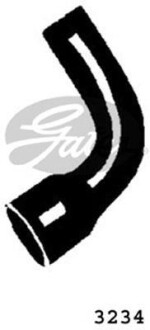Шланг гумовий сист. охолоджен. Gates 3234