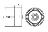 FORD Ролик натяжителя ремня Focus 1.4 98- GMB GTA0110 (фото 5)
