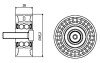 Ролик приводного ременя Chevrolet Cruze 10-, Captiva 07-, Epica 07- 2.0 TCI GMB GTC0020 (фото 5)