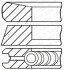 Кільця поршневі RENAULT/NISSAN/OPEL/MB 80,00 R9M 1,6TDI (2*1,75*2) 11- GOETZE 08-424900-00 (фото 1)