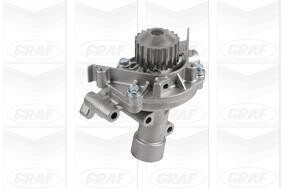 Помпа води Citroen C4/C5/C8/Jumpy/Fiat Scudo/Peugeot 206/307/406/407 2.0 16V 99- (20z)(R/B)(з корп.) GRAF PA1045