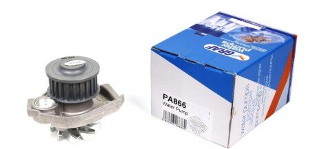 Помпа води Fiat Doblo/Panda/Punto/Bravo/Stilo 1.2/1.4 01- (23z) (B/B) (8 лоп.) (метал.імпеллер) GRAF PA866