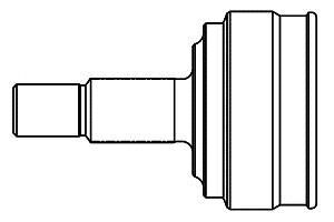 ШРКШ (зовнішній) Toyota Yaris 1.0/1.3 VVT-i 05-11 (26x20z) GSP 859232