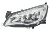 HELLA OPEL Фара основная галоген с лампами,мотором,H7/H7 W21/5W лів.Astra J 09- 1EG 010 011-311