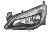 HELLA OPEL Фара основная галоген H7/H7,LED-дневн.свет,лів.Astra J 11- 1EG 010 011-351