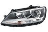 HELLA VW Фара основная H7/H7 с мотором регул.лів.Jetta IV 10- 1EL 010 395-011